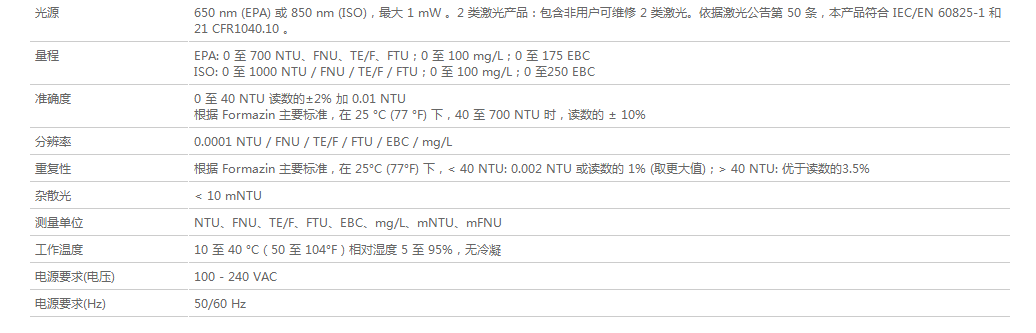 HACH TU5200系列实验室浊度计,TU5200台式浊度测定仪