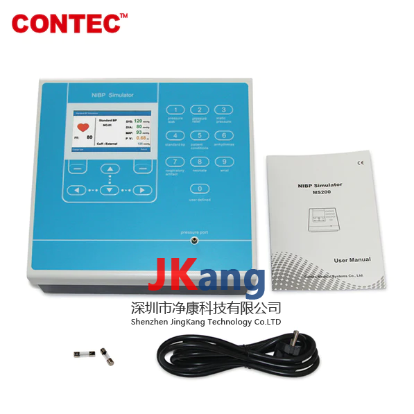 Co<i></i>nTEC MS200 NIBP模拟器血压监测仪准确度模拟测试,NIBP Simulator无创血压模拟器